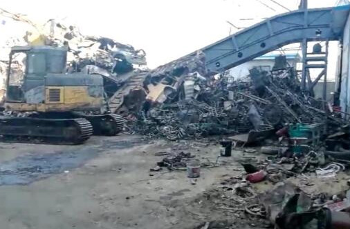 PSX-4500型號廢鋼破碎機案例